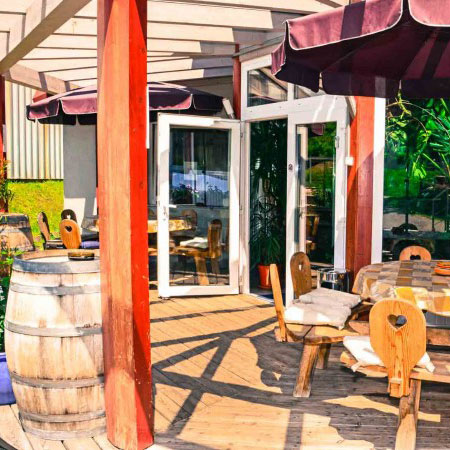 Gemütliche Terrasse